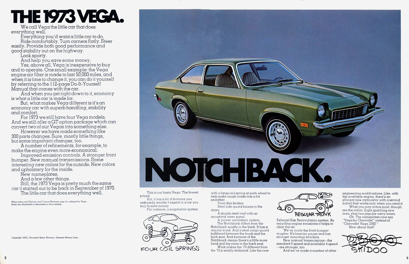1973 Chevrolet Vega Brochure Page 6